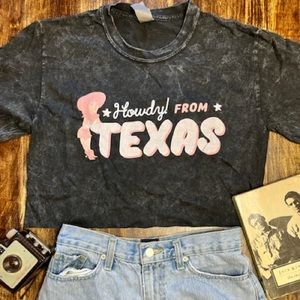 Howdy from Texas - Crop Top